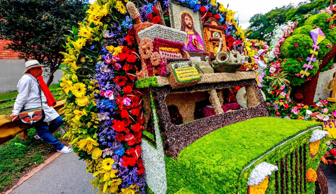 En su edición número 68 el Desfile de Silleteros volvió a deslumbrar a propios y visitantes. Foto: Manuel Saldarriaga Quintero