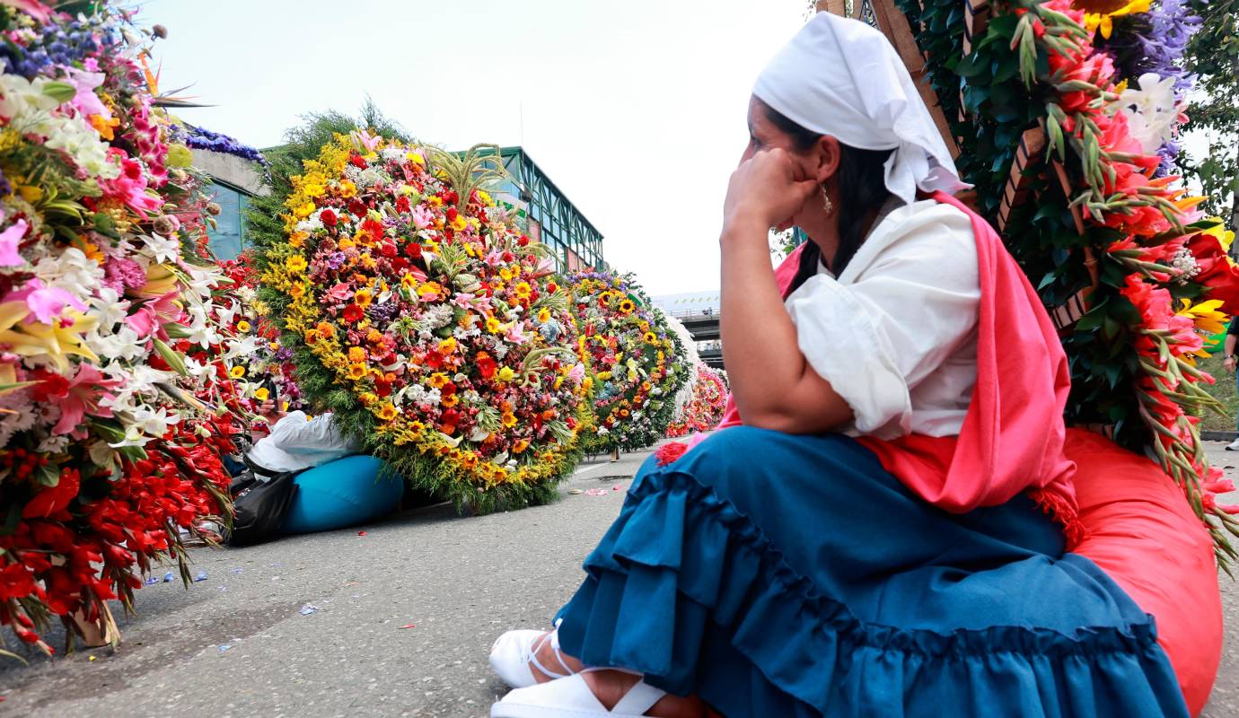 Cada silleta, con su peso, su diseño y su historia, es un reflejo del ingenio, la dedicación y el amor por la tierra de sus portadores. Foto: Manuel Saldarriaga Quintero
