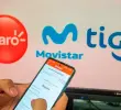 Hay una investigación administrativa contra los cuatro operadores móviles más grandes del país —Tigo, Claro, Movistar y WOM— por presuntas fallas en los procesos de verificación de identidad de los usuarios durante la reposición de SIM Cards. FOTO: Cortesía Claro y Archivo.