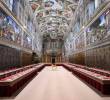 La Capilla Sixtina, el lugar donde los 133 cardenales votan para elegir al próximo papa. FOTO: Getty
