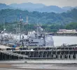 <span class=mln_uppercase_mln>El</span><b><span class=mln_uppercase_mln> despliegue militar estadounidense en el Caribe incluye varios buques de guerra y un submarino nuclear. FOTO: AFP</span></b>