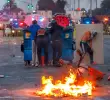 Las protestas contra las redadas migratorias del presidente Donald Trump se extendieron por Washington D.C. y Nueva York. FOTO GETTY