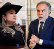 Lina María Garrido y Armando Benedetti han tenido disputas en redes sociales luego del discurso pronunciado el pasado 20 de julio. Fotos: Presidencia y Cortesía