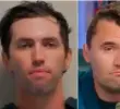 La justicia estadounidense aseguró que pedirá pena de muerte para Tyler Robinson (en la foto a la izquierda) el sospechoso de asesinar a Charlie Kirk (derecha) en EE. UU. FOTO: CAPTURA DE VIDEO