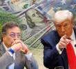 El presidente de Colombia, Gustavo Petro, y el de Estados Unidos, Donald Trump. <span class=mln_uppercase_mln>FOTO</span> <b><span class=mln_uppercase_mln>Presidencia y GETTY</span></b>