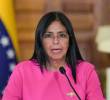 Delcy Rodríguez, presidenta encargada de Venezuela, habló en una reciente entrevista sobre su relación actual con Estados Unidos, su posición ante Maduro y la figura de María Corina Machado para el medio norteamericano <i>NBC. </i>FOTO: Getty Images.