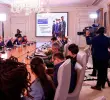 En los consejos de ministros, el presidente Petro evalúa y da cuentas sobre diferentes ámbitos del país.<b> Foto:</b> Presidencia.