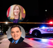 Melissa Hortman y John Hoffman, dos políticos demócratas que fueron atacados el 14 de junio en sus casas, en Mineápolis. FOTOS: Xinhua y tomadas de redes sociales