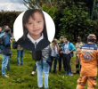 Valeria vestía uniforme del colegio: sudadera azul clara con el escudo del GCL y pantalón azul oscuro. Imagen: Redes Sociales.