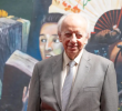Jorge Ignacio Zorro también es una figura cercana a Verónica Alcocer, primera dama de Colombia, de igual manera, fue fundador de la academia de música donde estudiaron las hijas de la pareja presidencial. FOTO: Esneyder Gutiérrez.