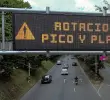 Las sanciones por incumplir el pico y placa se pueden imponer en cualquier municipio del Valle de Aburrá. FOTO: Manuel Saldarriaga