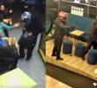 En redes sociales publicaron los videos donde los sujetos protagonizan el acto criminal. Foto: captura de video.