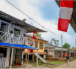 Isla Santa Rosa, en el río Amazonas, centro de la disputa territorial entre Colombia y Perú y escenario de la reciente detención de dos ciudadanos colombianos. Foto; EL COLOMBIANO.