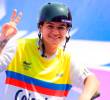 Queen Saray fue la encargada de darle la tercera medalla de oro a Colombia en los Panamericanos Junior. Foto: AFP