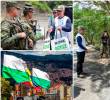 En la jornada, el gobernador de Antioquia compartió con los soldados del Batallón de Infantería Atanasio Girardot. FOTOS Jacobo Betancur y Julio César Herrera