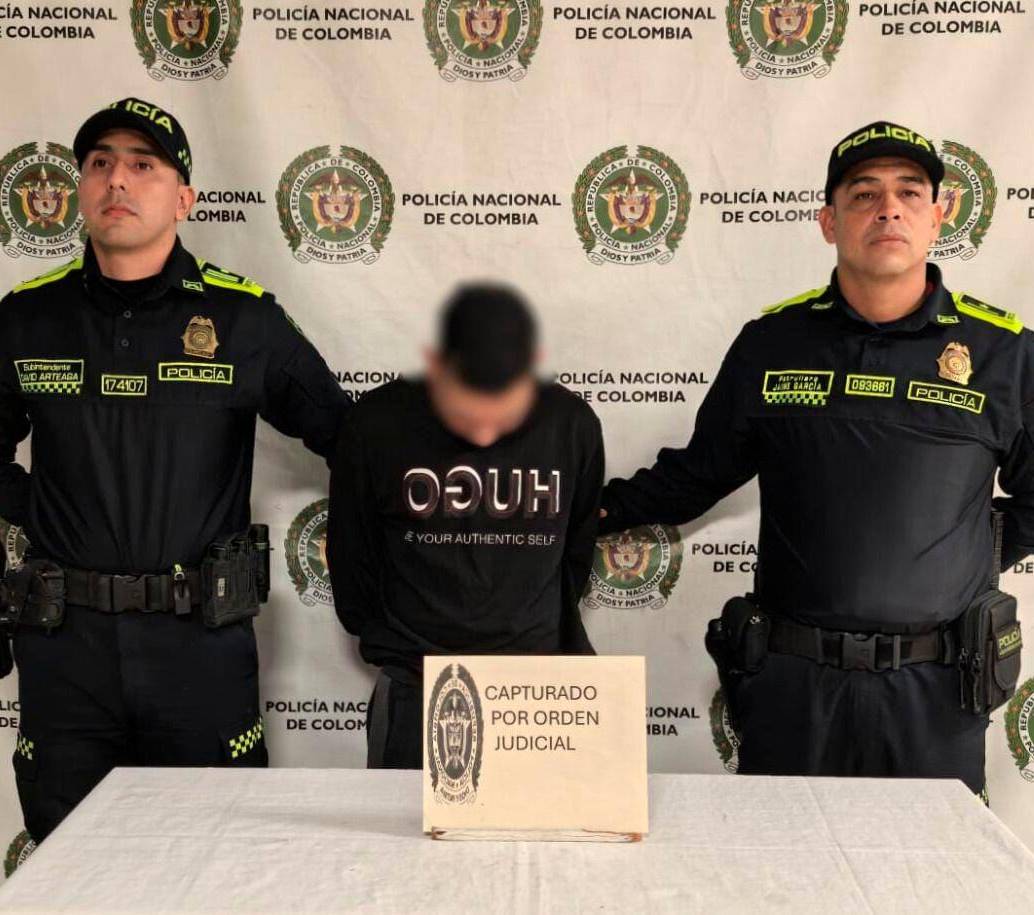 Alias Chamaco está condenado a 144 meses de cárcel por homicidio agravado, hurto calificado y agravado, y fabricación, tráfico o porte de armas de fuego. FOTO: POLICÍA Alias Chamaco está condenado a 144 meses de cárcel por homicidio agravado, hurto calificado y agravado, y fabricación, tráfico o porte de armas de fuego. FOTO: POLICÍA