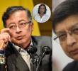 Gustavo Petro criticó al presidente de la Corte Constitucional, Jorge Enrique Ibáñez, por haber negado a su hijo y mencionó que no era apto para dirigir el alto tribunal. Fotos: Colprensa