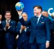 El paraguayo Alejandro Domínguez estará al frente del organismo rector del fútbol desde 2013 FOTO: Tomada de X @CONMEBOL