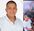 El ataque ocurrió mientras el secretario de gobierno veía el partido de fútbol entre Colombia y Venezuela. Imagen: redes sociales y captura de video.