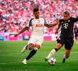 Imágenes de Luis Díaz durante el amistoso que sostuvo el Bayern frente al Tottenham durante la pretemporada. FOTO @FCBayern
