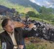 El presidente Gustavo Petro habló sobre nuevas hipótesis de cómo fue derribado el helicóptero en Amalfi, Antioquia. Foto: composición El Colombiano - cortesía Gobernación de Antioquia