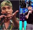 Alan en medio de sus presentaciones como Leonardo Favio en el programa de ‘Yo Me Llamo’ en Bolivia. FOTO: REDES SOCIALES