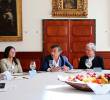 Los participantes instaron a rechazar todo tipo de violencia “como forma de resolver los conflictos políticos y sociales”. FOTO: PRESIDENCIA