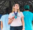 Este es el diseño de la medalla que recibirán los corredores en la Maratón de Medellín el próximo 7 de septiembre. FOTO: Cortesía