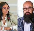 Angie Rodríguez y Carlos Carrillo tienen una larga disputa dentro del Gobierno Nacional donde hay denuncias relacionadas con el Fondo de Adaptación. Fotos: Colprensa