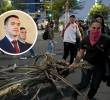 El presidente de Ecuador, Daniel Noboa, denunció a la banda transnacional Tren de Aragua de financiar la masiva protesta indígena contra su gobierno. FOTO: Redes sociales @DanielNoboaOk y AFP