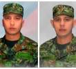 Los uniformados retenidos eran Julián Reinel Sáenz (derecha) y Yimer Andrés Coral Gómez (izquierda), ambos soldados profesionales. FOTO: ARCHIVO PARTICULAR