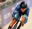 Stefany Cuadrado es la nueva sensación del ciclismo de pista. Gracias a sus buenos tiempos y resultados, ya estuvo en los Olímpicos de París-2024. Ahora competirá en su primer Mundial de mayores. FOTO GETTY
