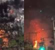 Cerca a Unicentro se presentó un incendio de vegetación. Foto: captura de videos ciudadanos