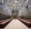 <span class=mln_uppercase_mln>En</span><b><span class=mln_uppercase_mln> la Ciudad del Vaticano, la Capilla Sixtina es el lugar donde se celebra el cónclave, el proceso de votación secreta que requiere una mayoría de dos tercios para elegir al nuevo líder de la Iglesia Católica. Foto: Vatican Media vía Vatican Pool/Getty </span></b>