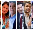 Los precandidatos de derecha defendieron la vigencia de la Constitución de 1991 como pilar de la democracia y llamaron a proteger las instituciones y el voto libre. FOTOS: COLPRENSA