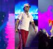 Blessd inició su gira con Anuel AA en Estados Unidos. Fotos: Getty y captura de videos