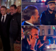 Así fue el bloqueo que vivió Macron en las calles de Nueva York tras el paso de la caravana de Donald Trump. FOTOS Captura de pantalla de Brut.