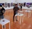 Las obras de artistas de Venezuela, España, México, Argentina y Colombia están en la Sala de Exposiciones del Parque Biblioteca de Belén. Los eventos no tienen costo de entrada. FOTO Manuel Saldarriaga