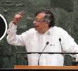 Gustavo Petro pronunció en la ONU su última intervención como presidente, con un discurso polémico que desató debate. FOTO: PRESIDENCIA