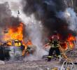 Ataque ruso en la ciudad ucraniana de Sumy, a 13 de abril de 2025 Foto: Europa Press - Remitida por Ministerio del Interior de Ucrania.