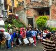 Con 35 rutas de carrotanques (30 para el sector residencial y 5 para el sector salud y grandes superficies), EPM atenderá a alrededor de 1.500.000 personas que este fin de semana tendrán interrupción programada del servicio de acueducto. FOTO: CAMILO SUÁREZ ECHEVERRY