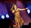 Shakira, Alejandro Sanz y Wyclef Jean compartieron escenario en el primer concierto de su gira norteamericana. FOTO: Colprensa
