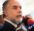 El ministro eespondió a las críticas de sectores políticos y gremiales. “Que se pongan en la nueva era”, dijo Benedetti. FOTO: MININTERIOR