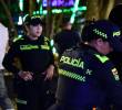 Durante las festividades navideñas más de 1.400 uniformados se desplegaron en el Valle de Aburrá para garantizar la seguridad. Además se incautó en el mes de diciembre un total de 2,5 toneladas de pólvora. FOTO: Cortesía Policía Metropolitana del Valle de Aburrá