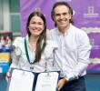Proantioquia recibió una especial reconocimiento por parte de la Alcaldía de Medellín. FOTO: Alcaldía de Medellín