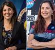 Ellas son las colombianas Liliana Villarreal y Diana Trujillo, quienes trabajan en la Nasa. FOTOS: Tomadas de redes sociales