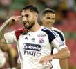 El delantero argentino Francisco Fydriszewski tiene contrato con el Medellín hasta diciembre del 2026. Es uno de los hombres de confianza de Alejandro Restrepo. FOTO: COLPRENSA