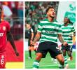 Dávinson Sánchez y Luis Suárez vivieron una jornada de contrastes en la Champions. FOTOS TOMADAS DE X