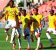 El delantero Néiser Villarreal, de 20 años, es el goleador de la Selección Colombia en el Mundial de la categoría, que se disputa en Chile. FOTO: AFP