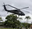 La aeronave estaba prestando apoyo a un grupo de uniformados que apoyaban labores de erradicación de cultivos ilícitos. FOTO IMAGEN DE REFERENCIA: Julio César Herrera